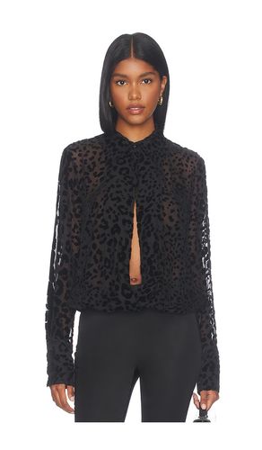 Vivi Leopard Burnout Blouse in . - size L (also in M, S, XS) - Eterne - Modalova
