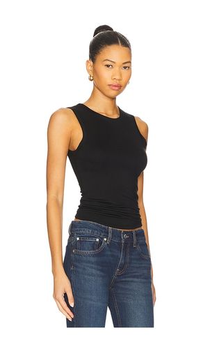 Sleeveless crewneck soft jersey top in color size S (also in XL) - Eterne - Modalova