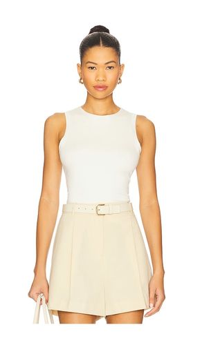 Sleeveless Crewneck Soft Jersey Top in . - size L (also in M, S, XL, XS) - Eterne - Modalova