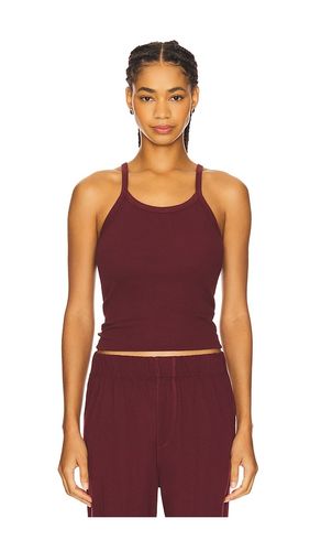 Cotton Rib Tank Top in White. - size L (also in M, S, XL, XS) - Eterne - Modalova