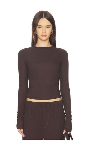 Long Sleeve Fitted Top in . Size S. Also in XS - Eterne - Modalova