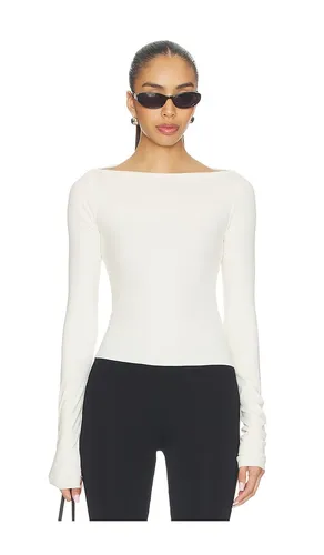 Long Sleeve Boatneck Top in . - size M (also in S, XL) - Eterne - Modalova