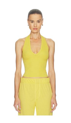Butter Rib Cropped Halter Top in . Size L. Also in XL - Eterne - Modalova