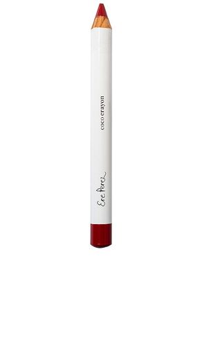 Lápiz labial coco crayon en color rosado talla all - Ere Perez - Modalova
