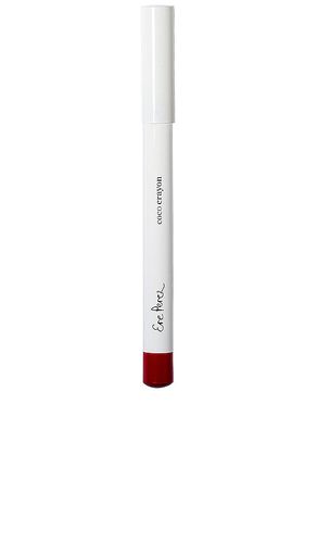Lápiz labial coco crayon en color rojo talla all - Ere Perez - Modalova