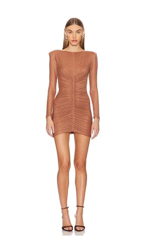 Riley Dress in Tan. - size 12 (also in 2) - ET OCHS - Modalova
