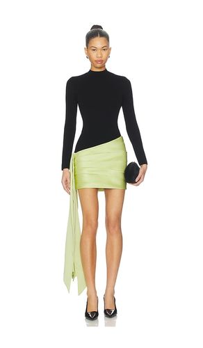 Simone Knit Combo Dress in ,Green. - size 2 (also in 4) - ET OCHS - Modalova