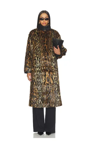Vonn Combo Coat in Brown. - size M (also in S, XS) - ET OCHS - Modalova