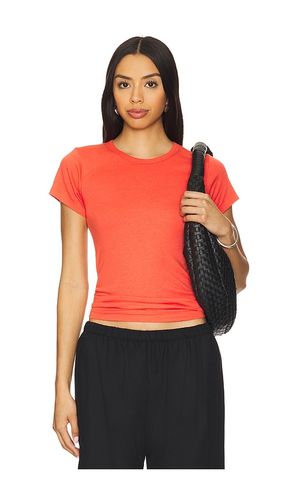 Fitted Crewneck Short Sleeve Top in . Size M, S, XL, XS - Eterne - Modalova