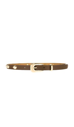 Georgia Split Leather Belt in . Size M, S, XS - Ettika - Modalova