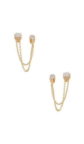 Ettika Earring in Metallic Gold - Ettika - Modalova