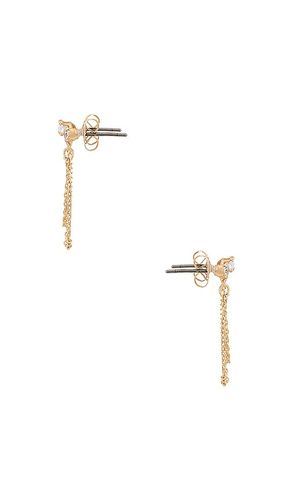 Ettika Earring in Metallic Gold - Ettika - Modalova