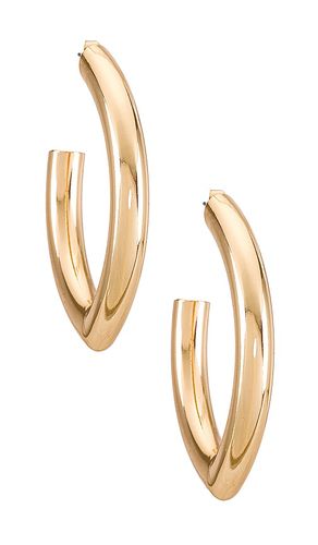 Everyday Hoop Earring in Metallic - Ettika - Modalova