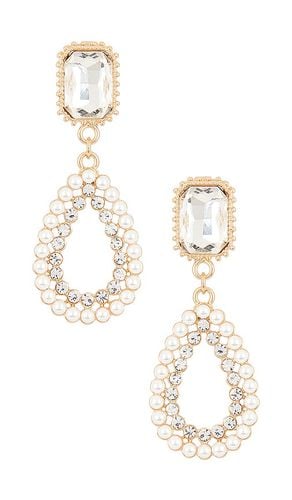 Ettika Luxe Earrings in Ivory - Ettika - Modalova