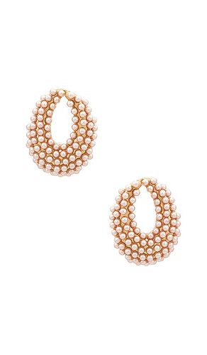 Classic Cluster Stud Earrings in Pink - Ettika - Modalova