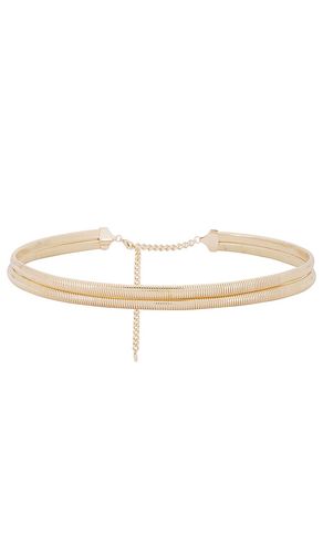 Wrap around flex snake chain belt in color metallic size all - Ettika - Modalova