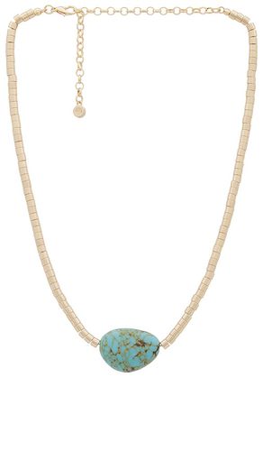 Liquid Gold And Necklace in Teal - Ettika - Modalova