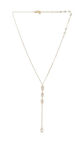 Sparkle Dip Lariat in Metallic - Ettika - Modalova