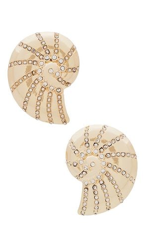 Shell Earring in Metallic - Ettika - Modalova