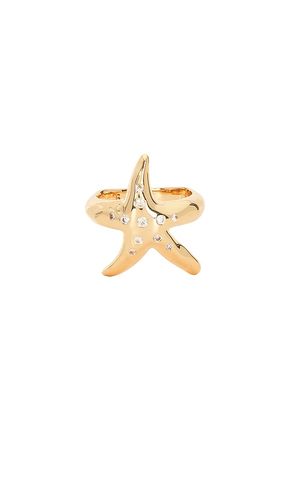 Starfish Wrap Ring in Metallic . - size 5 (also in 6, 7, 8) - Ettika - Modalova