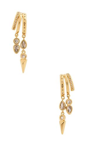 Royal Crystal Drop Earrings in - Ettika - Modalova