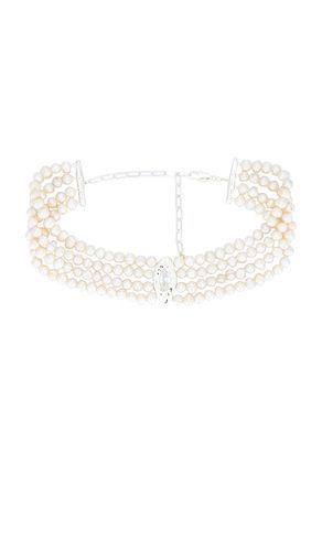 Liquid Luxe Pearl Statement Choker in - Ettika - Modalova
