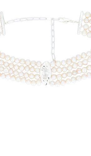 Liquid Luxe Pearl Statement Choker in - Ettika - Modalova