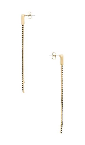 Double Chain Drop Earrings in - Ettika - Modalova