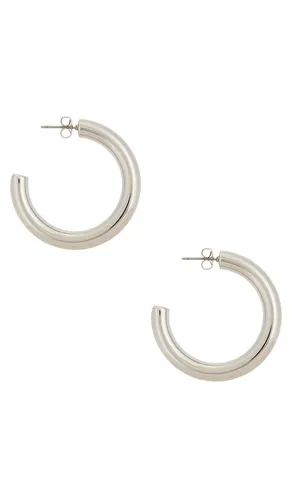 Medium Thick Classic Hoops in - Ettika - Modalova