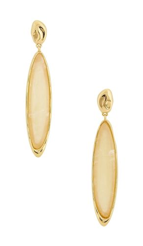 Liquid resin dangle earring in color size all - Ettika - Modalova