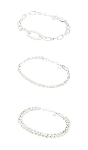 Chain Game Bracelet Set in - Ettika - Modalova