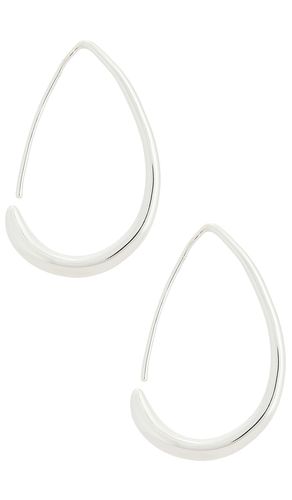 Simple Threader Hoop Earrings in - Ettika - Modalova