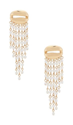 Mykonos Shell Dangle Earrings in - Ettika - Modalova
