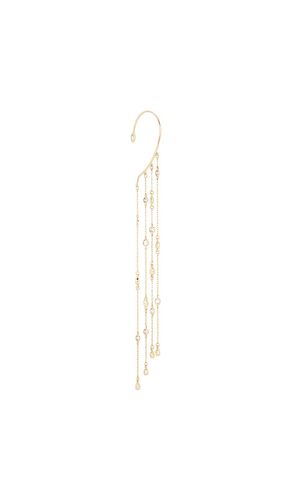 Pendiente linear chains en color oro metálico talla all - Ettika - Modalova