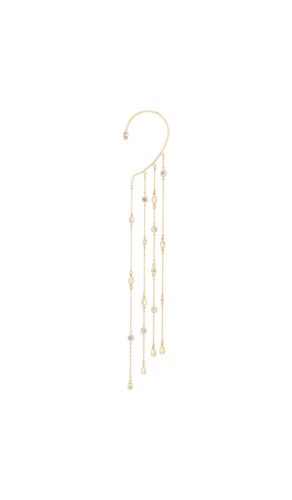 Pendiente linear chains en color oro metálico talla all - Ettika - Modalova