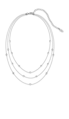 Crystal Dot Layered Necklace in - Ettika - Modalova