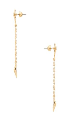 Crystal Bloom & Chain Linear Earrings in - Ettika - Modalova