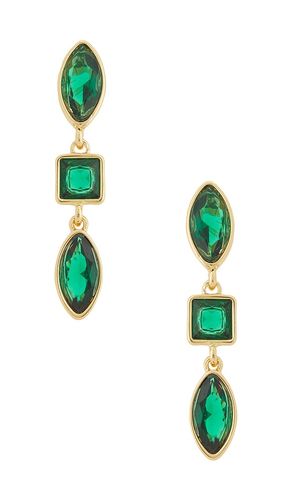 Ettika OHRRINGE SHAPE in Green - Ettika - Modalova