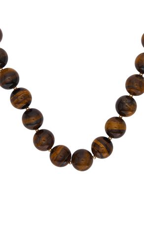 Chunky Tiger's Eye Necklace in - Ettika - Modalova