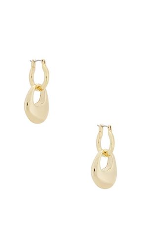Pebble Loop Earrings in - Ettika - Modalova