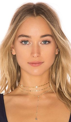 Forever Falling Multi-Chain Lariat Choker in Metallic - Ettika - Modalova