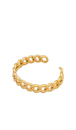 Zariah Chain Link Cuff In Gold in - Ellie Vail - Modalova
