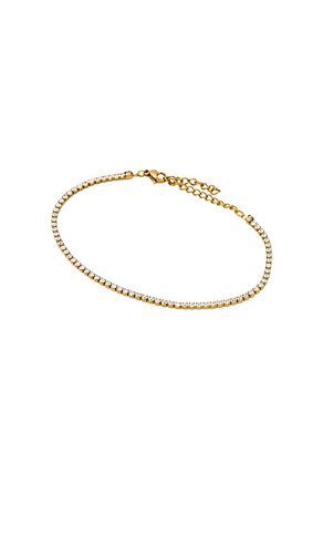 Camden Tennis Bracelet in Metallic - Ellie Vail - Modalova