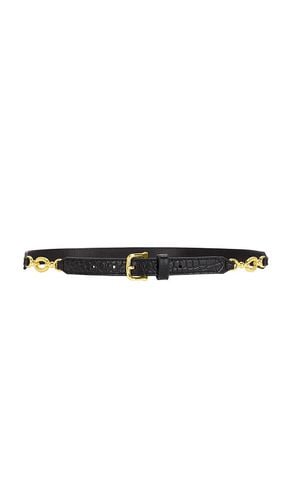 Jewelery Detail Belt in Black. - size L (also in M, S, XL, XS) - FRAME - Modalova