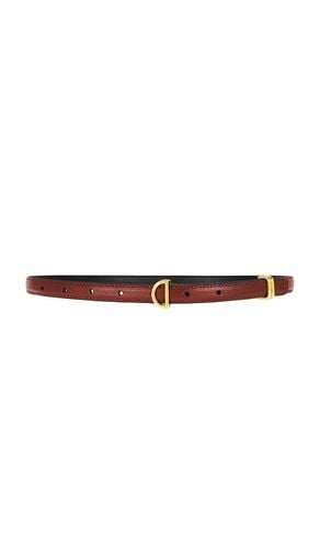 Petit Crescent Belt in Brown. - size L (also in M, S, XL, XS) - FRAME - Modalova