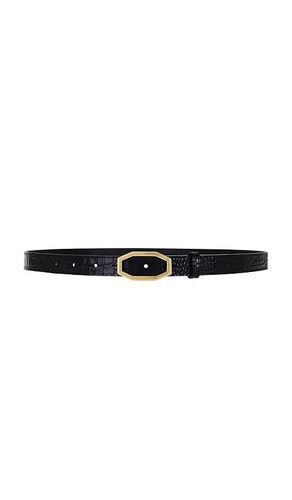 Angular Buckle Belt in Black. - size S (also in XL) - FRAME - Modalova