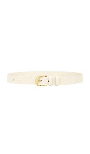 Twist Buckle Belt in White. - size L (also in M, S, XS) - FRAME - Modalova