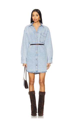 The Shirt Dress in Blue. - size L (also in M, S) - FRAME - Modalova