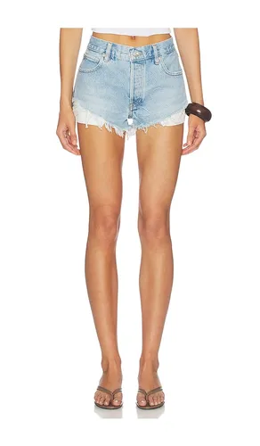 The Grunge Hang Short in Blue. - size 27 (also in 28, 29, 33, 34) - FRAME - Modalova