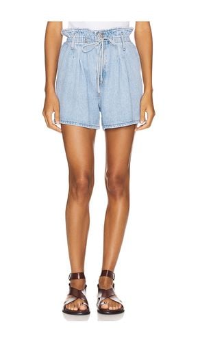 Super Drape Summer Drawstring Short in Blue. - size 23 (also in 24, 25, 26, 27, 28, 29, 30) - FRAME - Modalova